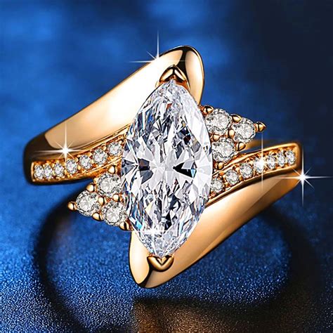 ladies designer gold rings|luxury diamond rings for women.